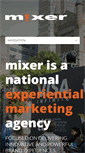 Mobile Screenshot of mixerinc.com